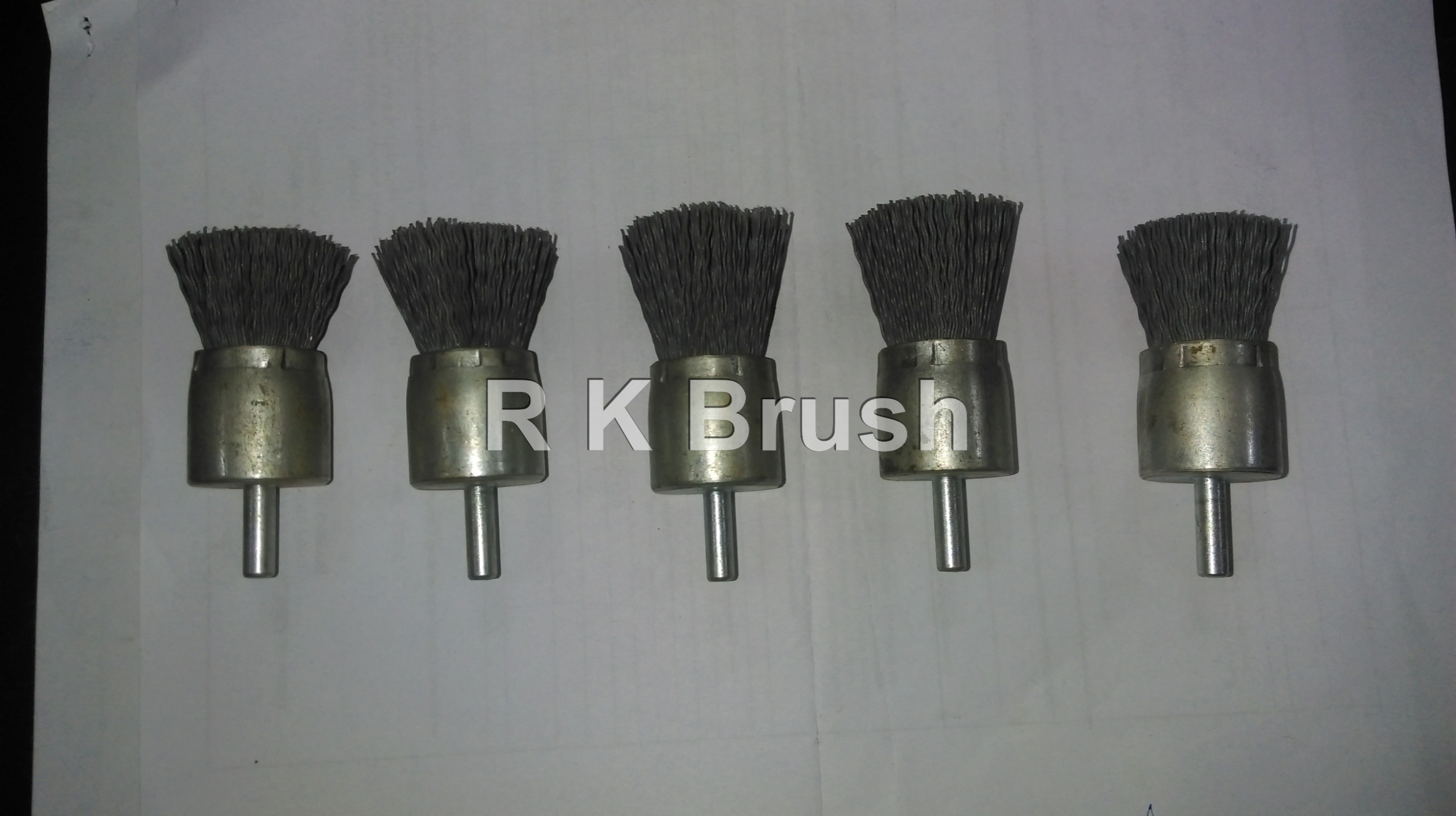 Abrasive Nylon End Brush 
